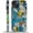 Abstract Graffiti Art, variant on Case for iPhone 14 Pro, Drop Protection Hybrid 2-Layer Hard Phone Cover-Tile Beachy Fruit Collage