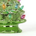 thumbnail image 2 of Milltown Merchants Pearl Olive Ceramic Christmas Tree - 11.5" Medium, Multicolor Lights, 2 of 5