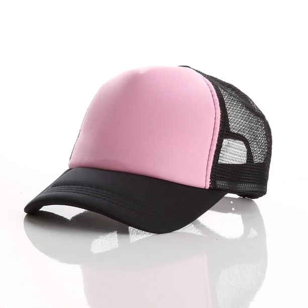 1 PCS Free Custom Logo Baseball Cap Kids Personality DIY Design Trucker Hat 100% Polyester Hats Blank Mesh Cap Boys Girl CasquetChild(50-55cm)&with logo Gao Jinjia LED