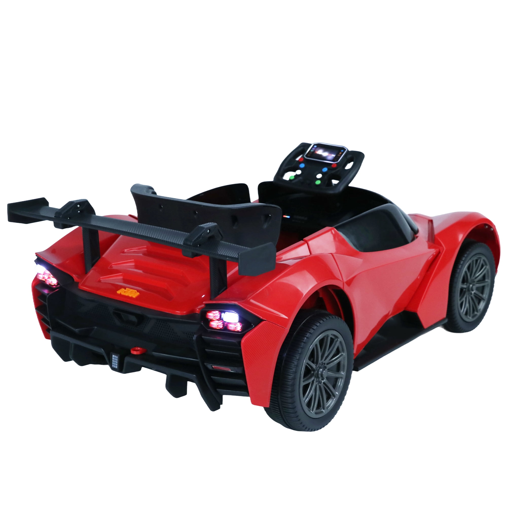 Resenkos 12v Electric Car for Kids Licensed ktm x bow gtx, Kids Ride On Car 2.4G with Parents Remote Control, Power Display, USB, MP3, Bluetooth, LED Light, Red Resenkos 12v Electric Car for Kids Licensed ktm x bow gtx, Kids Ride On Car 2.4G with Parents Remote Control, Power Display, USB, MP3, Bluetooth, LED Light, Red