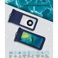 thumbnail image 4 of Waterproof Phone Pouch, Waterproof Phone Case for iPhone 16 15 14 13 Pro Max, IPX8 Cellphone Dry Bag Beach Cruise Ship Essentials 8.8"Hx3.2"W, 4 of 11