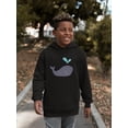 thumbnail image 2 of Whale And Water Hoodie Juniors -Image by Shutterstock,  x-Large, 2 of 4