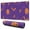 Halloween Spider Bat, variant on Long Mouse Pads for Desk,Halloween Spider Bat Pattern Desk Mats on Top Of Desks, Desk Mouse Pad Extra Large with 3mm Non-Slip Base and Stitched Edge for Gaming,Office,Work,Home 31.5x11.8in