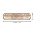 thumbnail image 2 of SHINYPASING 1Pcs Natural Grass Fibers Lizard Hammock 75.00X17.00X2.00in Light Brown, 2 of 5