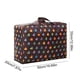 thumbnail image 3 of Bolsa de almacenamiento de viaje multifuncional con barra de tracción, impermeable, plegable, extragrande, para guardar ropa, equipaje y mudanzas., 3 of 6