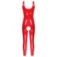 thumbnail image 5 of Catsuit de látex para mujer, trajes brillantes de aspecto húmedo, charol erótico, leotardo con entrepierna abierta, ropa de discoteca de baile en barra, 5 of 5