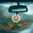 thumbnail image 3 of Colgante de coche Bodhi Lotus, decoración colgante para dormitorio y oficina. Verde, 3 of 6