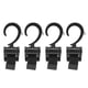 thumbnail image 1 of Ganchos Para Bolsas De Mamá, Ganchos De Cochecito De Rodamiento Fuerte Portátil ABS 4pcs Para Ir De Compras ANGGREK Otros, 1 of 8