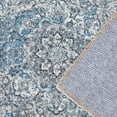 thumbnail image 2 of RUGKING Area Rug 4x6 Foldable Blue Rug Floral Printed Distressed Carpet Vintage Traditional Indoor Mat for Bedroom Living Room, 2 of 6