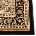 thumbnail image 3 of Sultan Medallion Black Oriental Area Rug 3x12 ( 2'7" x 12' Runner ) Persian Floral Traditional Easy Clean Stain Fade Resistant Shed Free Modern Classic Contemporary Thick Soft Plush Living Dining Room, 3 of 7