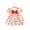 Red, variant on KYAIGUO Newborn Baby Girls Love Heart Dresses Summer Square Neck Short Sleeve Dress Casual Princess Sundress Skirt for 6M-3T