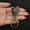 02, variant on Brass Animal Pendant Chinese Zodiac Tiger Lion Keychain Copper Key Ring Belt Charm Vintage Style Accessory for Men and Women