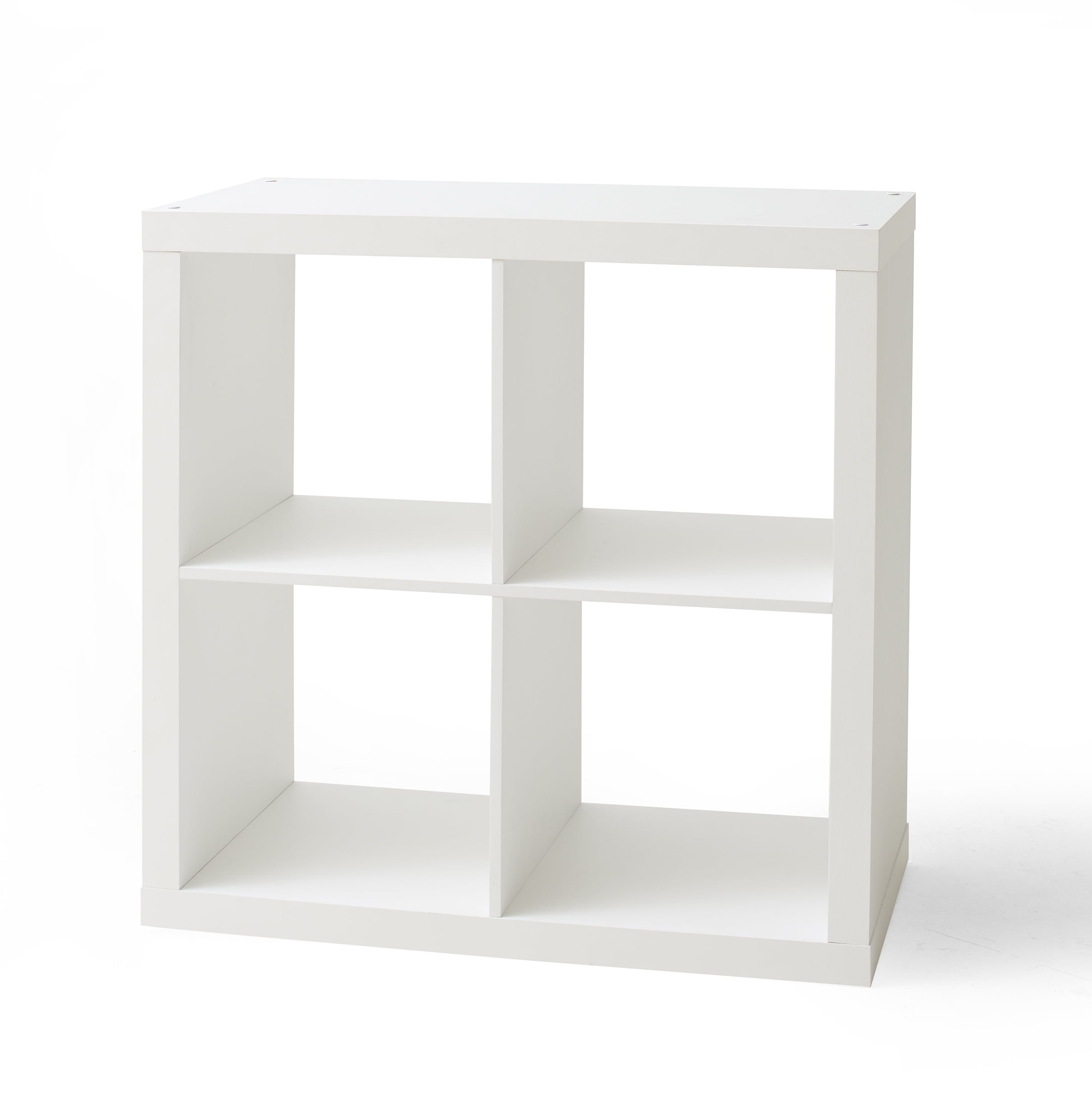 Weathered Bookshelf Square Storage Cabinet 4-Cube Organizer White, 4-Cube Better Homes and Gardens. White, 2-Cube