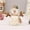 White#04, variant on hengsof Snowman Christmas Decorations Indoor Snowman Figurines Decor Christmas Holiday Winter Ornament Christmas Snowman Figurines Table Decorations Gifts