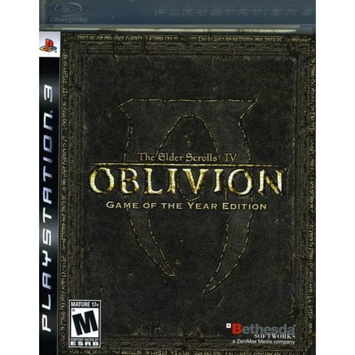 uitvegen politicus gastvrouw The Elder Scrolls IV: Oblivion: Game of the Year Edition, Bethesda  Softworks, PlayStation 3, [Physical] - Walmart.com