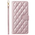 thumbnail image 2 of Phone Case for Samsung Galaxy A73 5G Flip Folio Wallet Hand Strap Card Slots Holder Lattice Magnetic, 2 of 5