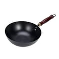 thumbnail image 4 of WeiLaiKeQi Iron Wok Cooking Easy to Stoves Round Bottom 9.45inch Nonstick Without Lid, 4 of 9
