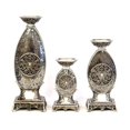 thumbnail image 1 of AFD Home 12009557 Laviere Candleholders - Silver, Set of 3, 1 of 1