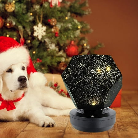 

Galaxy Star LED Night Light Projector LED Stars Rotating Lights 3 Colours Adjustable Lights USB Cable Rechargeable