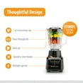 thumbnail image 3 of Toastmaster Two Speed Blender with 48 Oz Glass Jar, 3 of 7