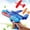 Blue, variant on Yardvibe Airplane Launcher Toys, 9 Inch Foam Glider Catapult Plane Toy with NO Battery Required, Durable Outdoor Flying, Birthday Gifts Party Favors (Yellow）