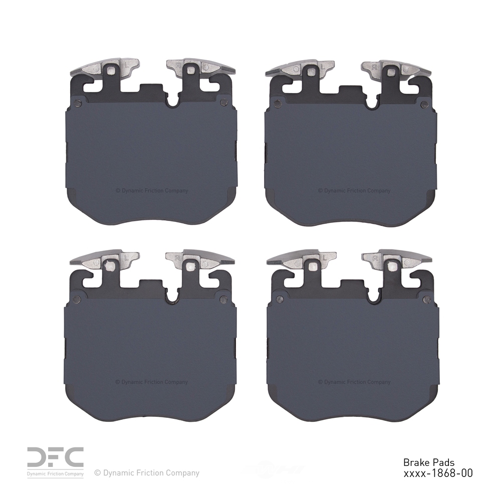 Dynamic Friction Company 1115-1868-00 DFC Active Performance Pads