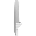 thumbnail image 4 of Ekena Millwork 44"W x 17-7/8"H x 2-3/4"P Segment Arch Sunburst Architectural Grade PVC Combination Pediment, 4 of 7