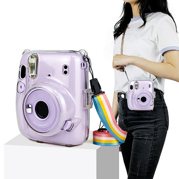 WIFKLSIIPG Protective Clear Case for Instax Mini 11 Instant Camera Cover Drop ResistantCase