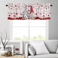 thumbnail image 4 of TIELUTT Rideau Rouge de la Saint-Valentin pour Cuisine 18"X54 Pouces Rideau de Fenêtre de Cuisine Saint-Valentin pour Couple Rideaux Occultants pour Chambre Rideau Isolé Thermiquement Doublure Extérieure, 4 of 7