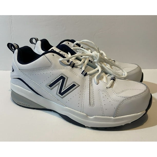New Balance 608 Sneaker Training Men's 12.5 EEEE XWide White Navy MX608WN5