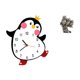 thumbnail image 1 of Reloj de pared,Reloj de pared silencioso y decorativo que no hace tictac,Figuras de búho,Figuras de búho,animales artificiales,artesanías,decoración del hogar,Figura en miniatura de búho, 1 of 8