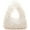 White, variant on Women's Faux Fur Fuzzy Hobo Bag Furry Handbag Purse