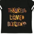 thumbnail image 4 of Inktastic Thankful Loved Blessed Boys or Girls Toddler T-Shirt, 4 of 5