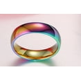 thumbnail image 5 of Stainless Steel Ring Durable Hypoallergenic Wedding Band European and American Design Individually Packed and Customizable Jewelry Gift for Men and Women, 5 of 6