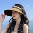 thumbnail image 5 of Under $1 PEONAVET Beach Hat Sun Hat for Women with Sun Protection Is Suitable for Outdoor Use Such As Beach and Camping, 5 of 6