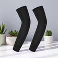 thumbnail image 5 of Arm Sleeves for Kids,UV Sun Protection Cooling Arm Sleeves for Youth Boys Girls Toddler,Sports,Running Black, 5 of 6