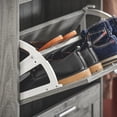 thumbnail image 6 of Haotian Shoe Storage Cabinet Entryway, Freestanding Shoe Cabinet with 3 Flip-Drawers Fully Enclosed Tall Shoe Rack Shoe Organizer, Grey, FSR137-L-HG, 6 of 17