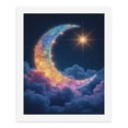 thumbnail image 5 of Paint by Numbers Kit for Adults, Celestial Moon Fantasy Clouds Night Paint by Numbers, Easy Paint by Numbers Kit for Adults Beginner, DIY Adult Paint by Number Kits on Canvas, 12x16in Home Decor, 5 of 7