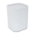 thumbnail image 5 of Bath Bliss 2.1 gal Acrylic Bathroom Trash Can, White, 5 of 7