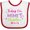 White and Red, variant on Inktastic Child Funny Today Im Mimis Problem Girls Baby Bib