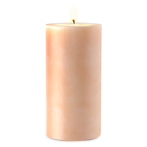 Vietnam International Victory Co. LTD. 1-Wick Beeswax Pillar Candle, Orange Scent, Orange