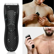 JahyShow Electric Pubic Hair Trimmer, Rechargeable Waterproof Men