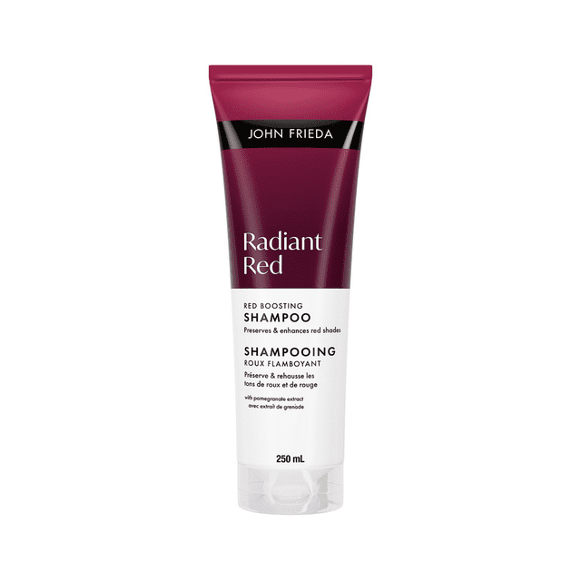 John Frieda Radiant Red Boosting Shampoo for Preserving and Protecting Red Hair