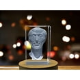 thumbnail image 4 of Julius Caesar 3D Engraved Crystal Gift, 4 of 5