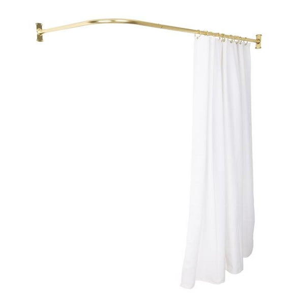 L Shaped Shower Rods