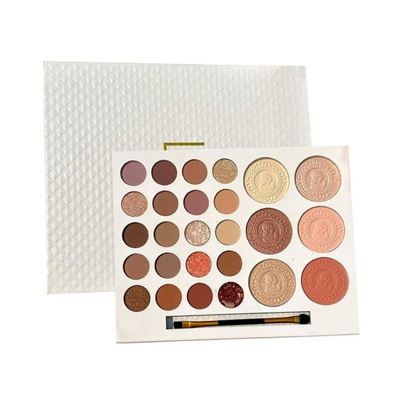 26 Colors Eyeshadow Palette Pearly Matte Earth Color Palette T9 Highlight U1S0