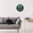 thumbnail image 6 of Sea Horse 9.8 Inches Silent Wall Clock, Round Digital Battery Operated Clock for Bedroom Living Room Kitchen Bathroom Decoration - Easy to Read Large Wall Clocks and Clocks for Walls, 6 of 6