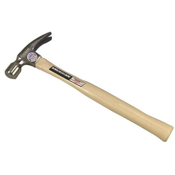 Vaughan 24 oz. Framing Hammer Steel Head Hickory Handle 17 in. L