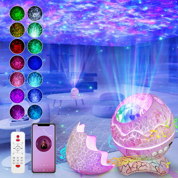 zacht Niet doen Staat 4 in 1 Galaxy Star Projector, 29 Effects Night Light Starry Aurora Projector  With Remote &