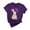 Purple, variant on Easter Shirts for Women Funny Bunny Eggs Graphic Tees Soft Short Sleeve T Shirts Blouses Summer Crewneck Dressy Casual Tops